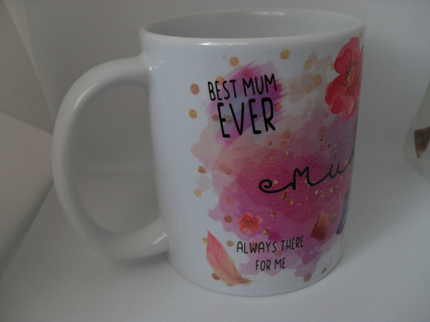 Always there Mothers Day Mum Mug Cup Glass Best Friend Love